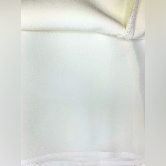 BCBG MAXAZRIA Charlot White Fit and Flare Dress NWOT Size 8! - Picture 8 of 10